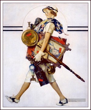  July Art - Saturday evening post July 1937 Norman Rockwell